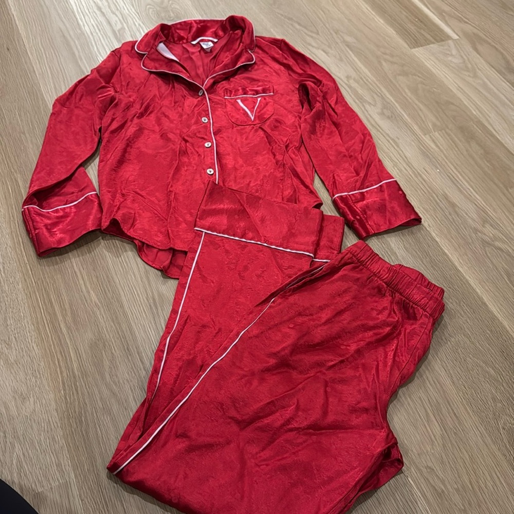 Victoria Secret Satin Pajamas